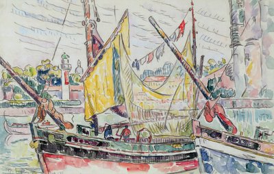 Der Hafen von La Rochelle von Paul Signac